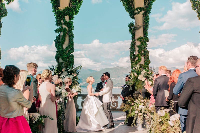 Kiira Korpi and Arthur Borges in Balbianello